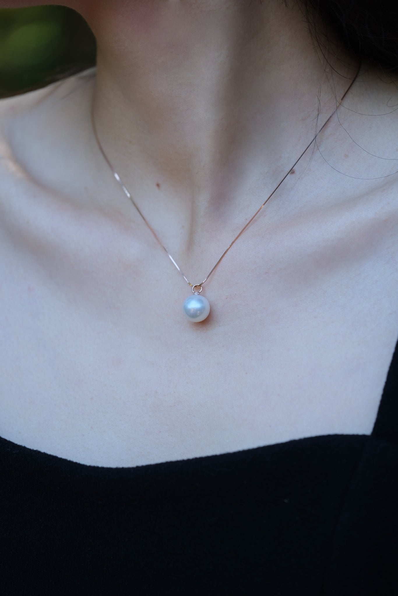 Noble | White South Sea Pearl and Diamond Multi-Wear Jewelry in 18K Rose Gold