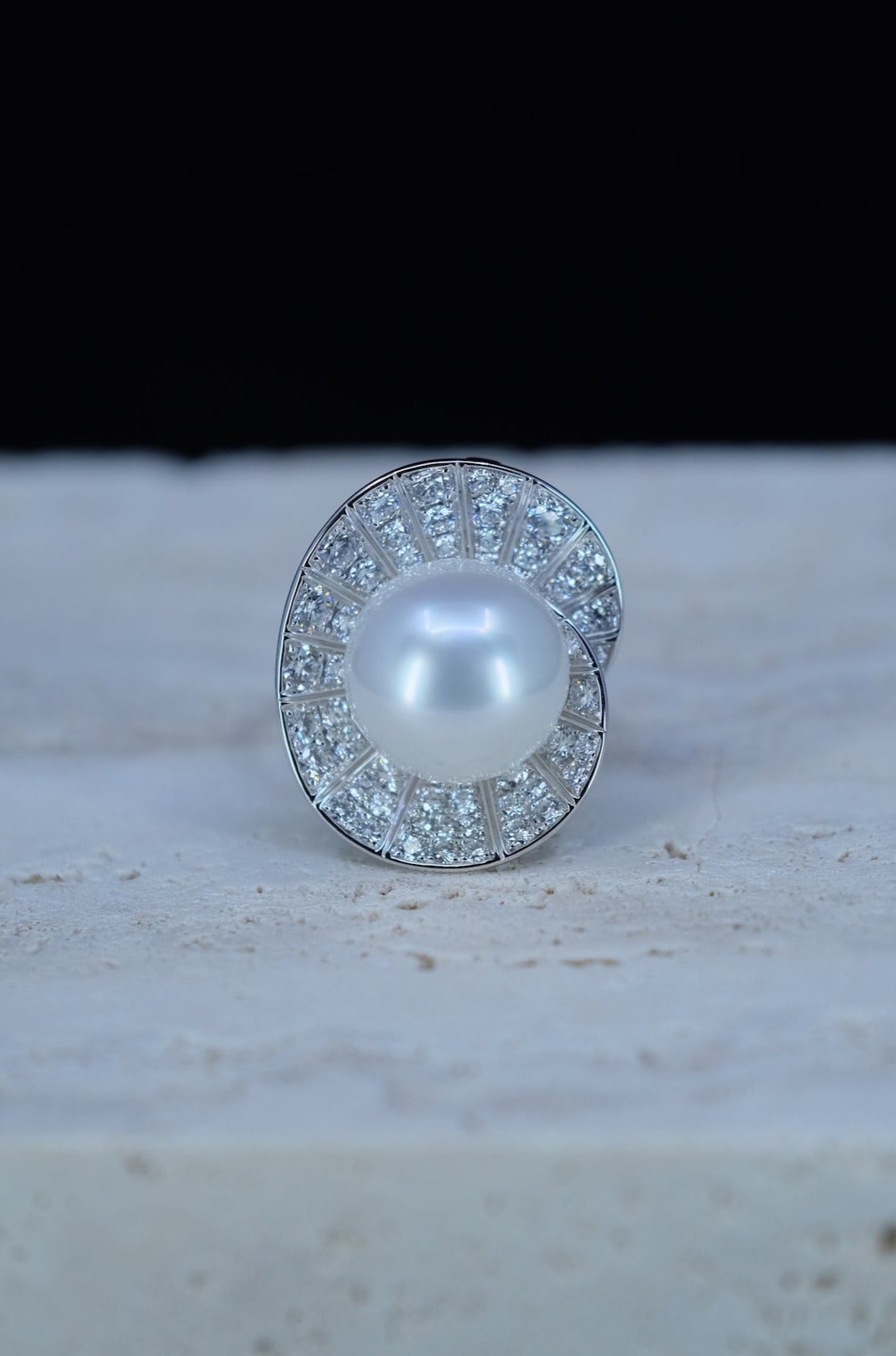 Mélodie | White South Sea Pearl and Diamond Multi-Wear Jewelry in 18K White Gold