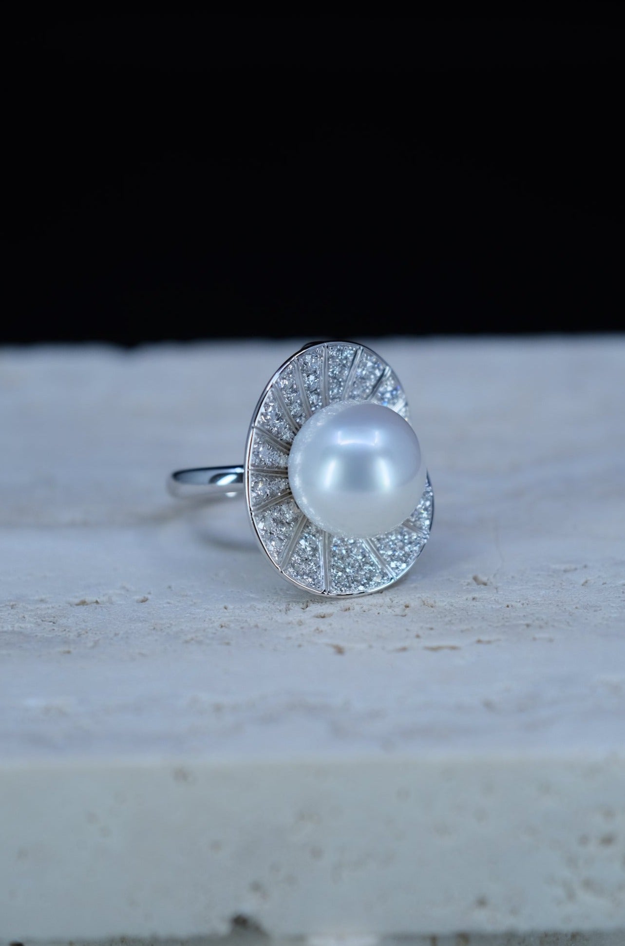 Mélodie | White South Sea Pearl and Diamond Multi-Wear Jewelry in 18K White Gold