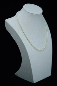 Classique | 3.5-4mm AAA Akoya Pearl Necklace with Graduated Color