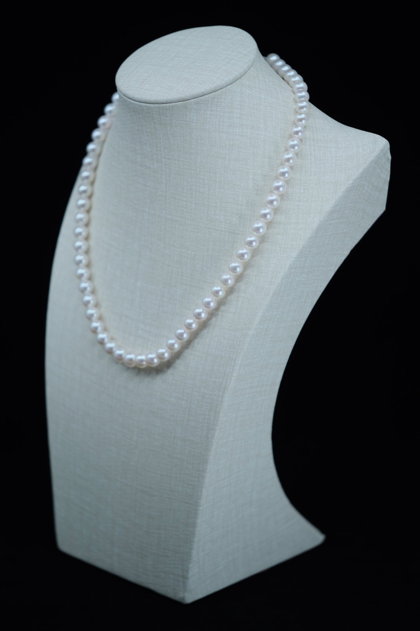 Classique | 6.5-7mm Pink AAA Akoya Pearl Necklace