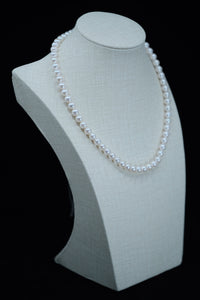 Noble | 6.5-7mm Pink Hanadama Akoya Pearl Necklace