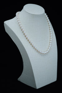 Classique | 7-7.5mm Pink AAA Akoya Pearl Necklace