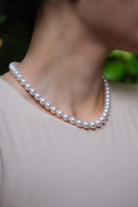 Classique | 8.5-9mm Pink AAA Akoya Pearl Necklace