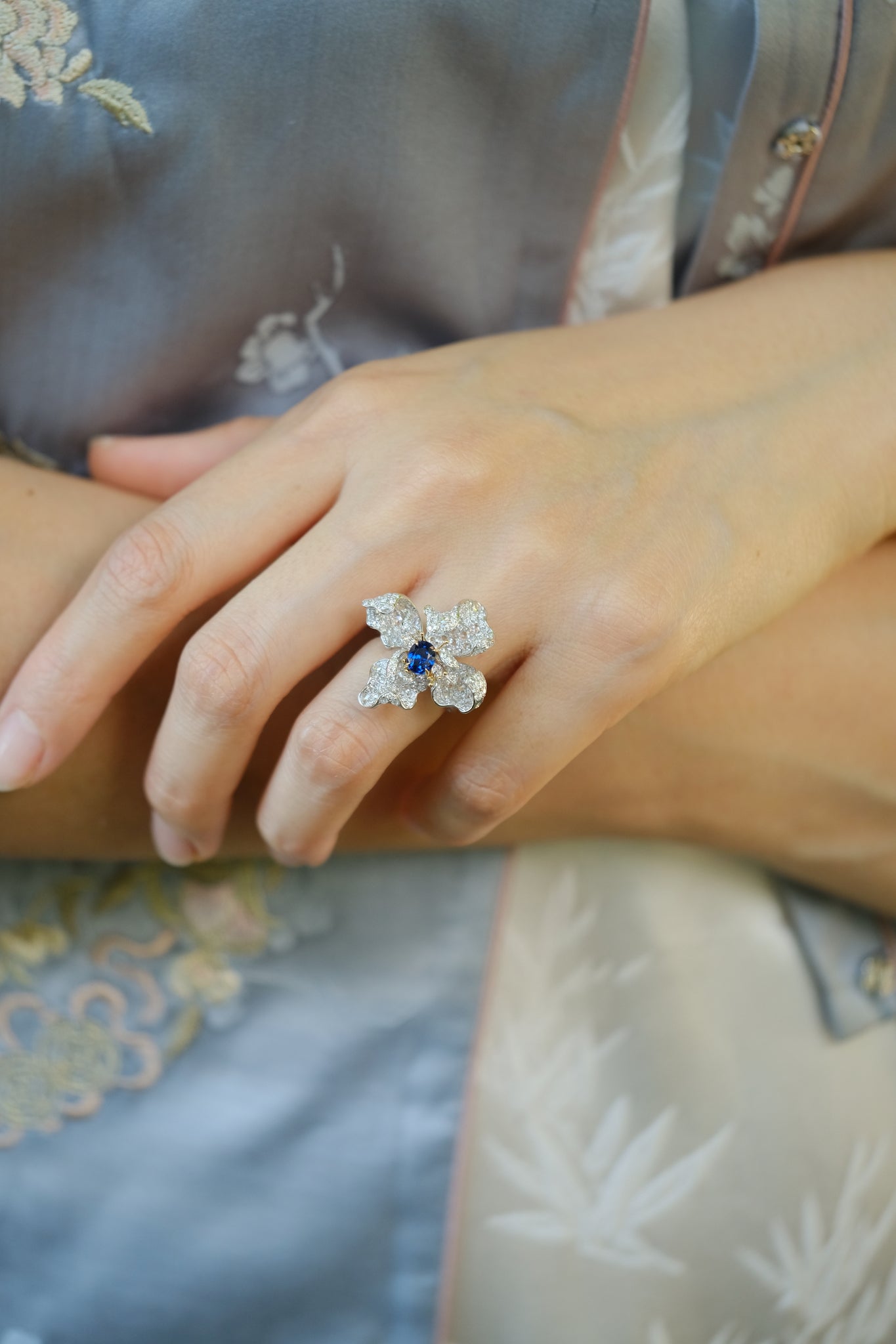 Mélodie | Sapphire and Diamond Multi-Wear Jewelry in 18K Gold