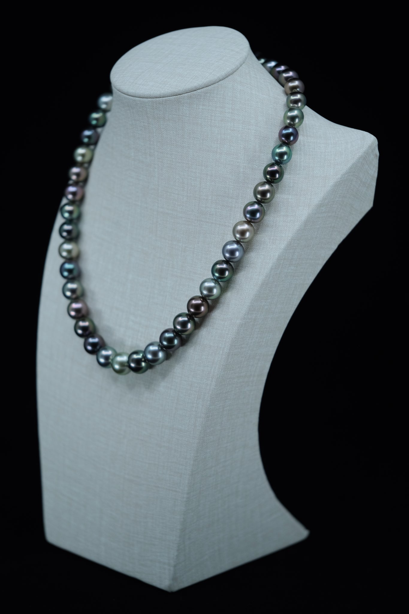 Bespoke Archive | Noble Prime Multicolor Tahitian Pearl Necklace