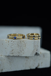 Classique | Sapphire Earrings in 18K Yellow Gold