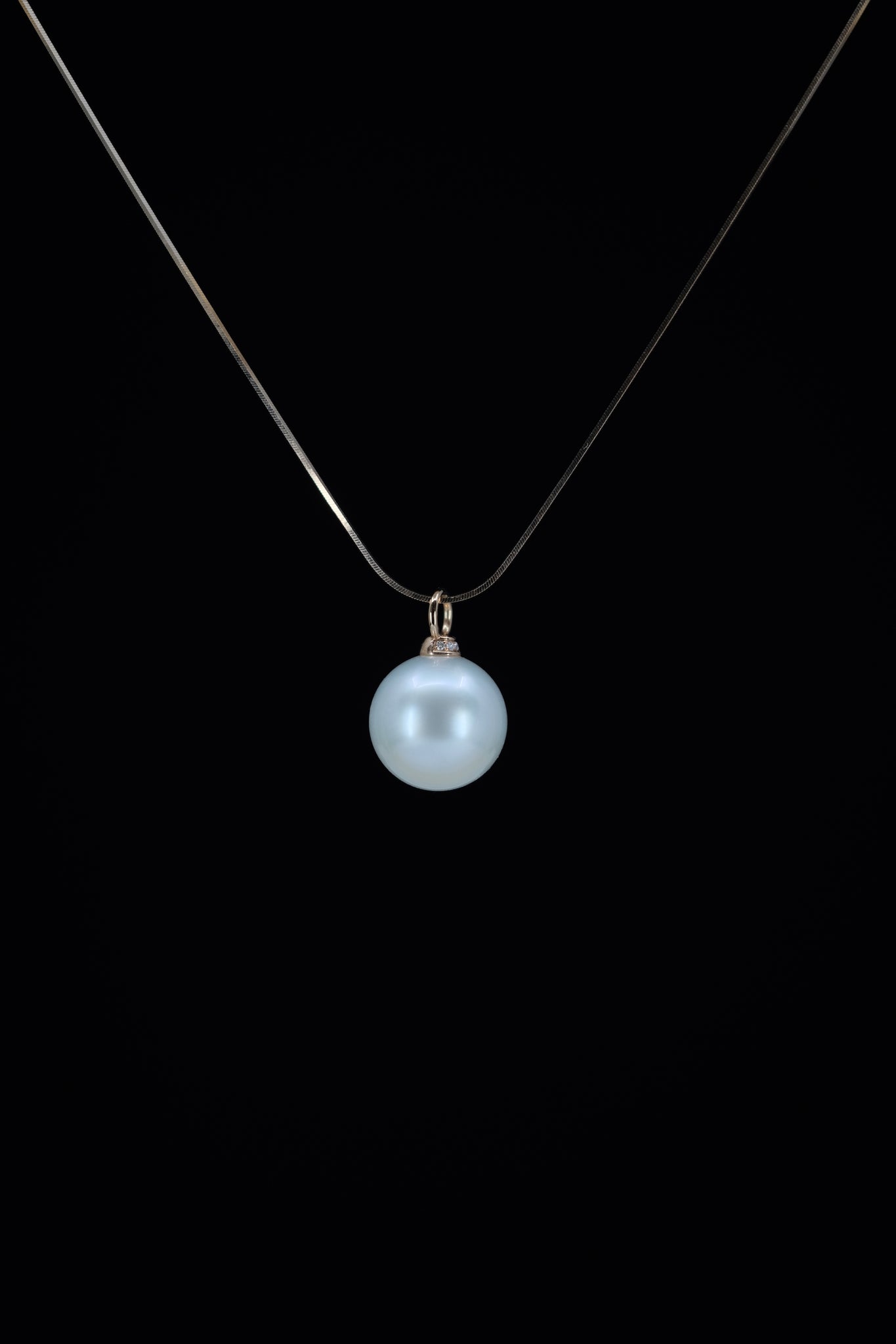 Noble | White South Sea Pearl and Diamond Multi-Wear Jewelry in 18K Rose Gold