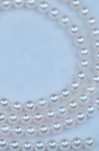 Classique | 7.5-8mm Pastel Multi-Color AAA Akoya Pearl Necklace