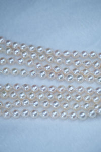 Jardin | 8.5-9mm Rosè Akoya Semi-Baroque Pearl Necklace