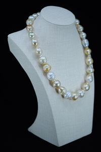 Jardin | 17x12mm Mixed South Sea Baroque Pearl Necklace