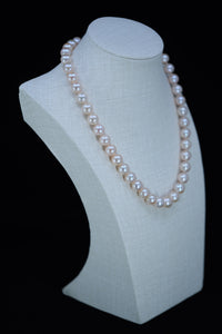 Classique | 9.5-10mm Pink Freshadama Pearl Necklace