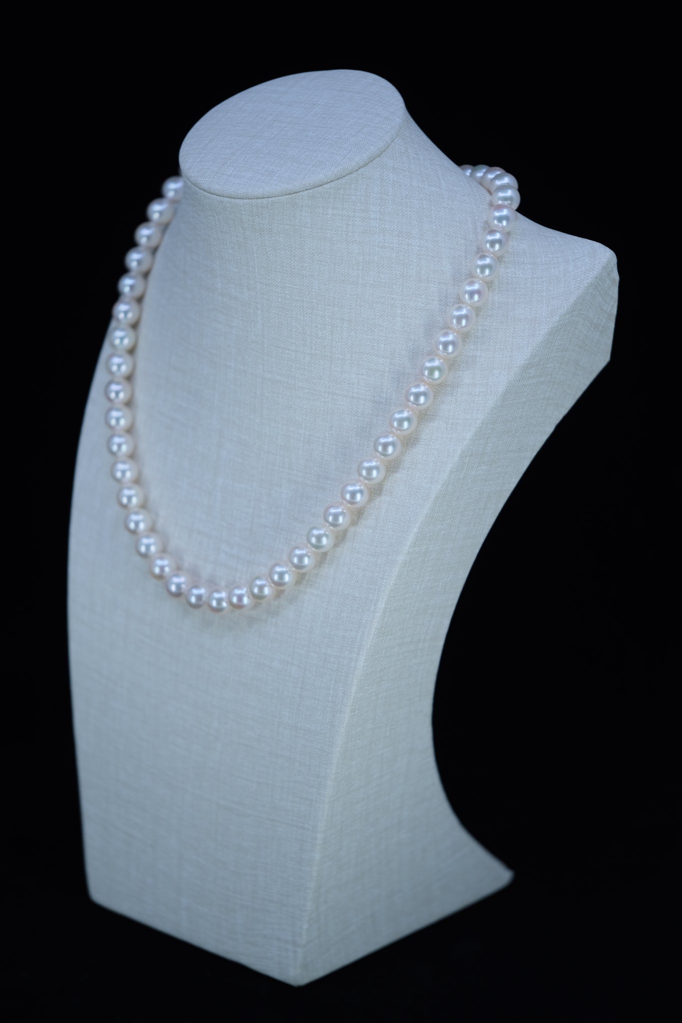 Classique | 8-8.5mm Pink AAA Akoya Pearl Necklace