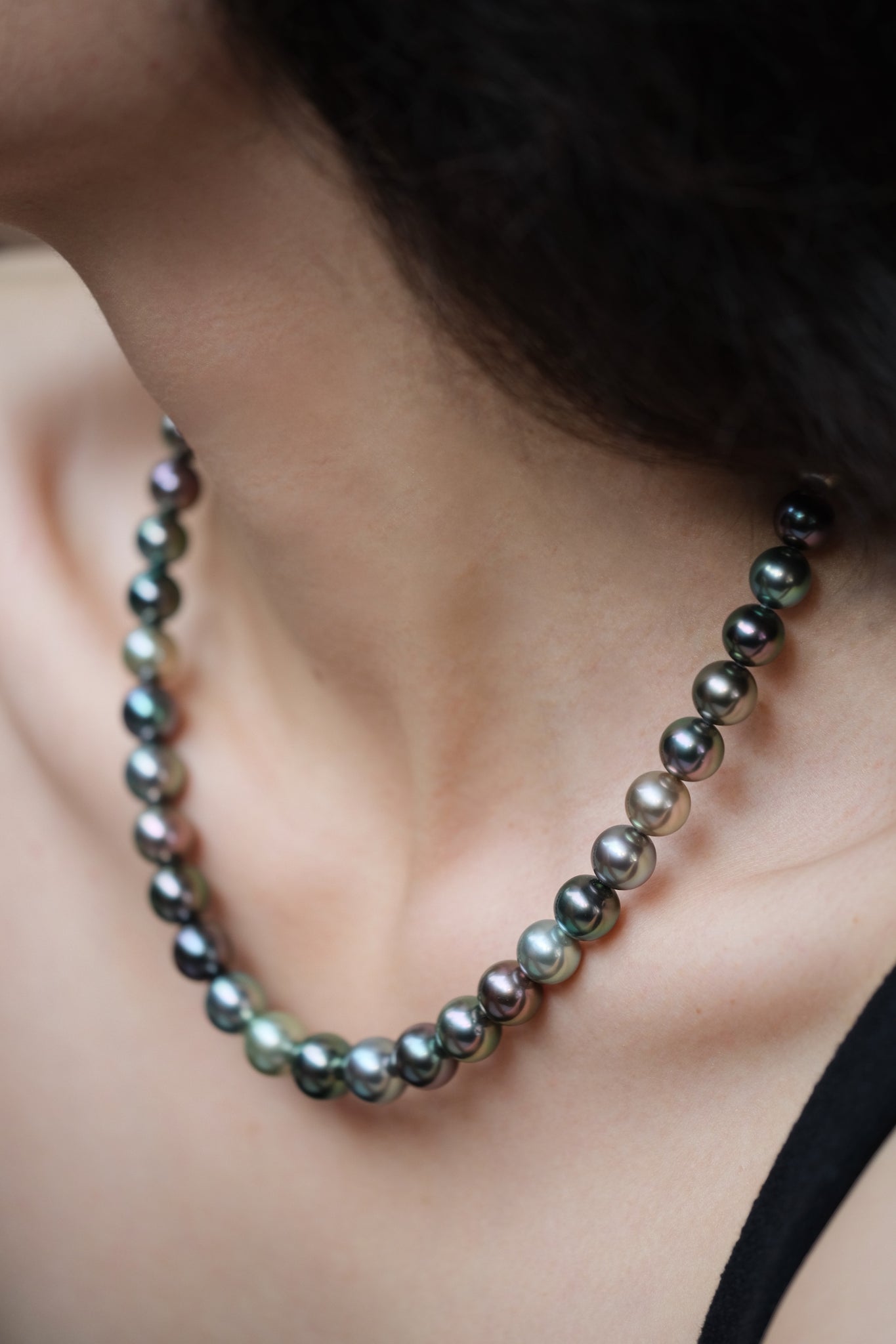 Bespoke Archive | Noble Prime Multicolor Tahitian Pearl Necklace